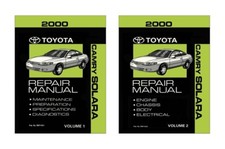 2000 Toyota Camry Solara Shop Service Repair Manual Book Engine Drivetrain Oem 2000 Toyota Camry Solara Shop Service Repair Manual Book Engine Drivetrain Oem