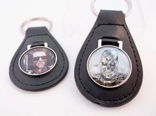 TERMINATOR CYBERDYNE T-800 MODEL 101 SKYNET BADGE KEY FOB KEYFOB KEYRING GIFT