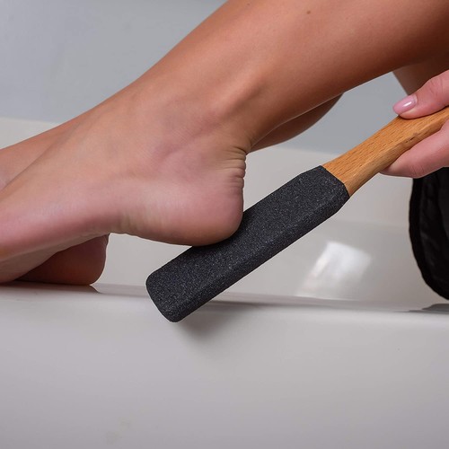 Earth Therapeutics Wooden Foot File Professional Foot Therapy 1 File Pack of 12 - 第 3/4 張圖片