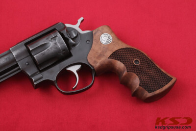 KSD Marke Ruger GP100 kompatibel Walnuss Griffe Dragon Skin