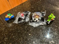 Nintendo MARIO KART - McDonalds Happy Meal Toy Lot 4 Vehicles Toys donkey kong