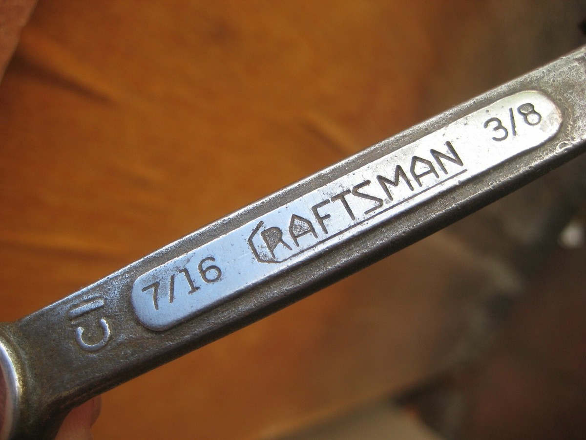 値下げ！フィン Mid 1940s Vintage CRAFTSMAN Underline * 3/8