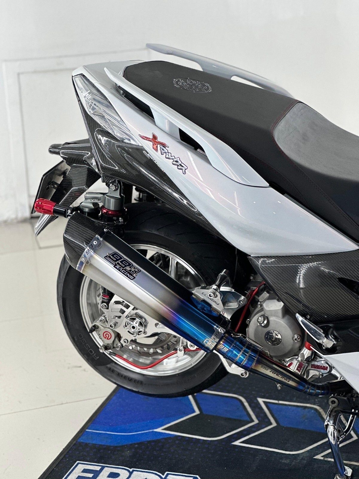 99 Racing Custom Full System Exhaust Pipes for 2017-2023 Yamaha XMAX 250/300cc