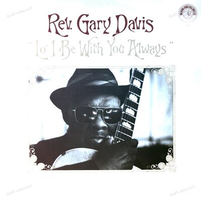 Rev. Gary Davis - Lo' I Be With You Always 2LP (VG+/VG+) '