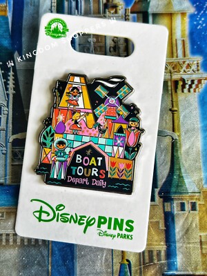 Disney Parks It s A Small World Attraction Boat Tours Depart Daily OE Pin