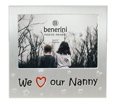 We Love Our Nanny Foto Bilderrahmen Muttertag Geschenke Geburtstag Weihnachten Nan 