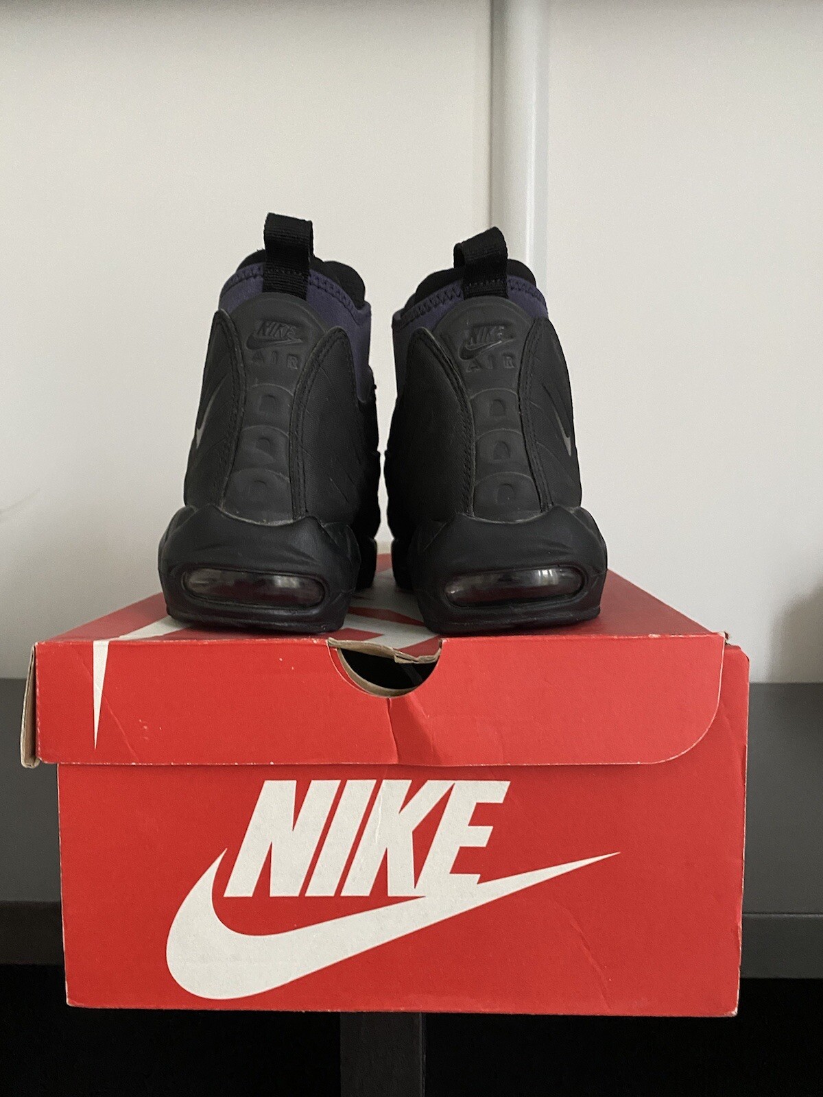 nike air max 95 sneakerboot triple black