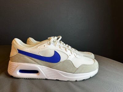 BRAND NEW Nike Air Max SC White Game Royal Shoes Sneakers CW4555-101 Men Size 13 Nike - Men - Air Max SC - White/Game Royal/Black – Nohble main image 3