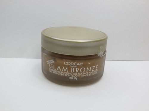 L'OREAL GLAM BRONZE SHIMMERING BRONZING GEL FOR FACE AND BODY 1.7 OZ *LOT OF 3* - Picture 2 of 3