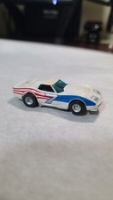 Aurora AFX Chevy Corvette White/Blue/Red 7 HTF