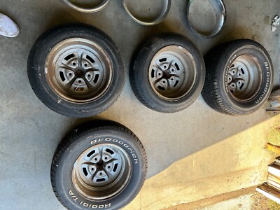 4 OEM GM 1970-1972 OLDSMOBILE 442 14 X 7 SSI W30/W31 LZ WHEELS