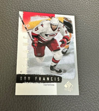 2000 SP Authentic Ron Francis    #16 Carolina Hurricanes
