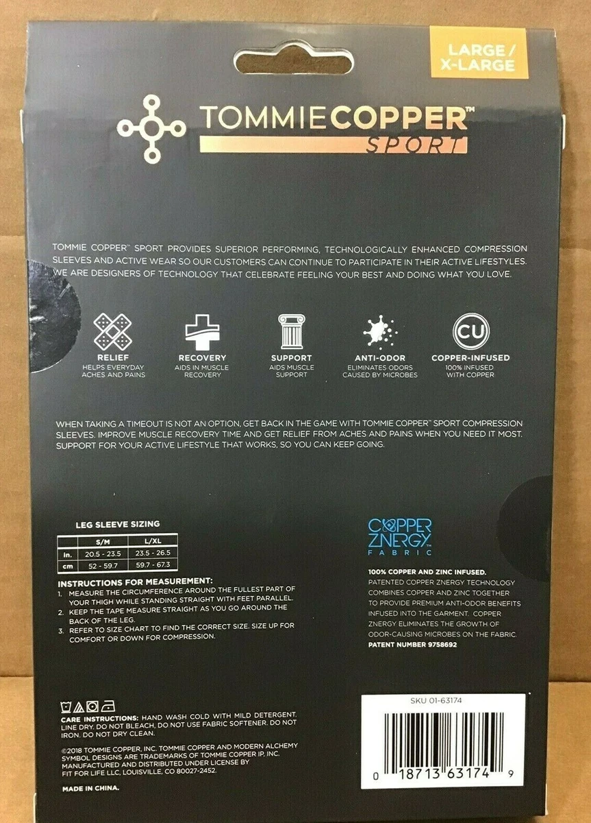 Tommie copper compression top full leg sleeve