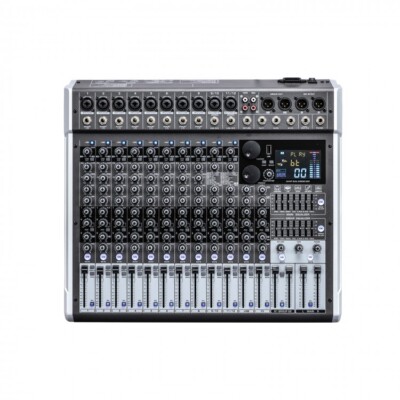 HERO12 12-Ch Bluetooth Mixer Pro Audio Mixer w/ Built-in Dual 99-bit DSP Effect