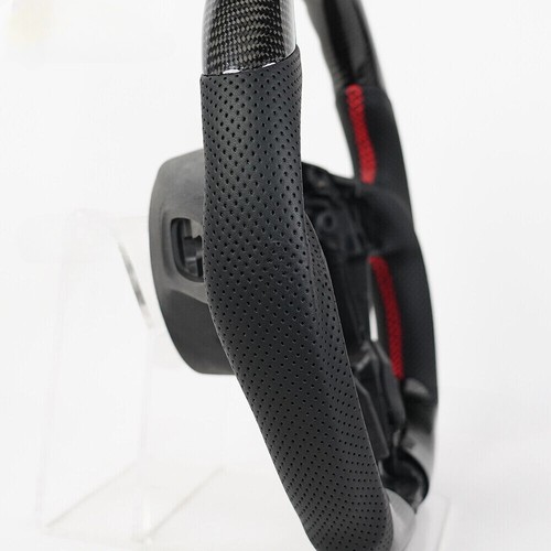 Carbon Fiber LED Steering Wheel For Mercedes-Benz CLA AMG Class A C E SLK SL 13+ - Picture 8 of 10