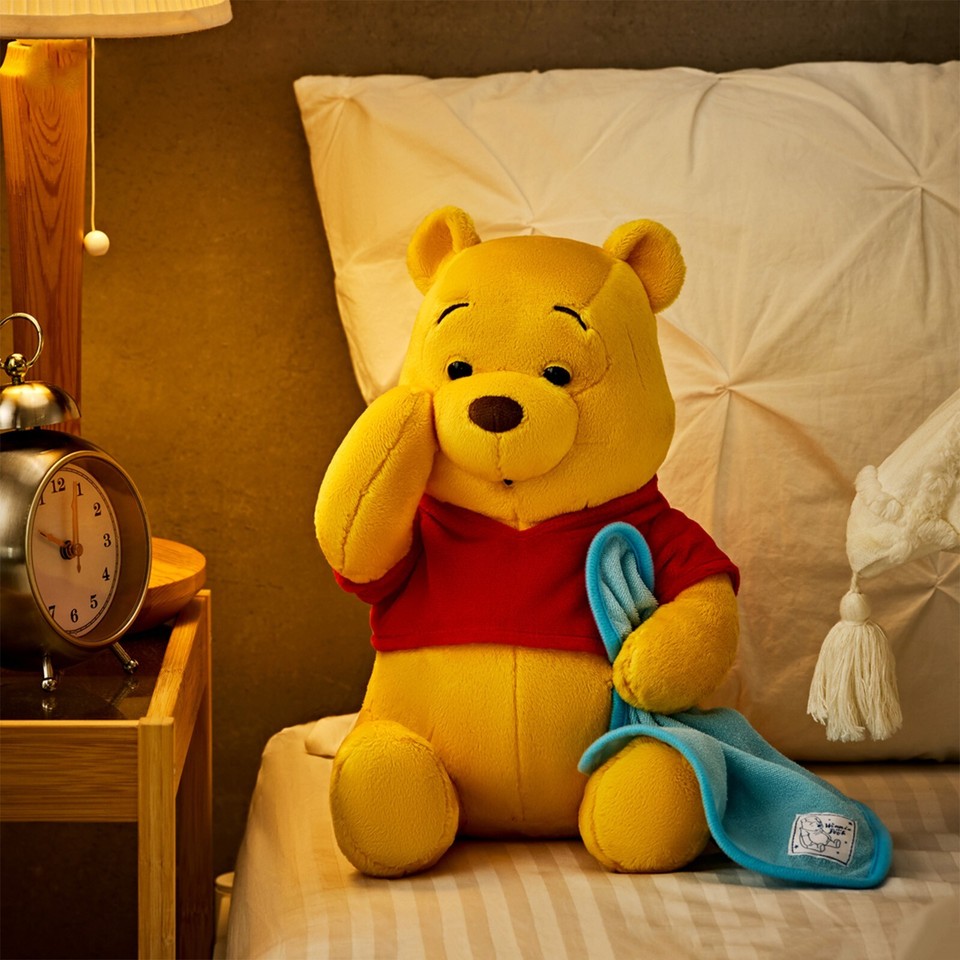 Ichiban Kuji Winnie the Pooh Colorful Dreams B Prize Sleepy Plush Toy