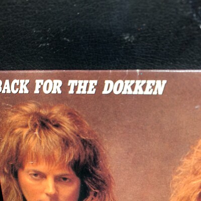 DOKKEN Back For The Dokken 1987 LP JAPAN PROMO ONLY Motley Crue