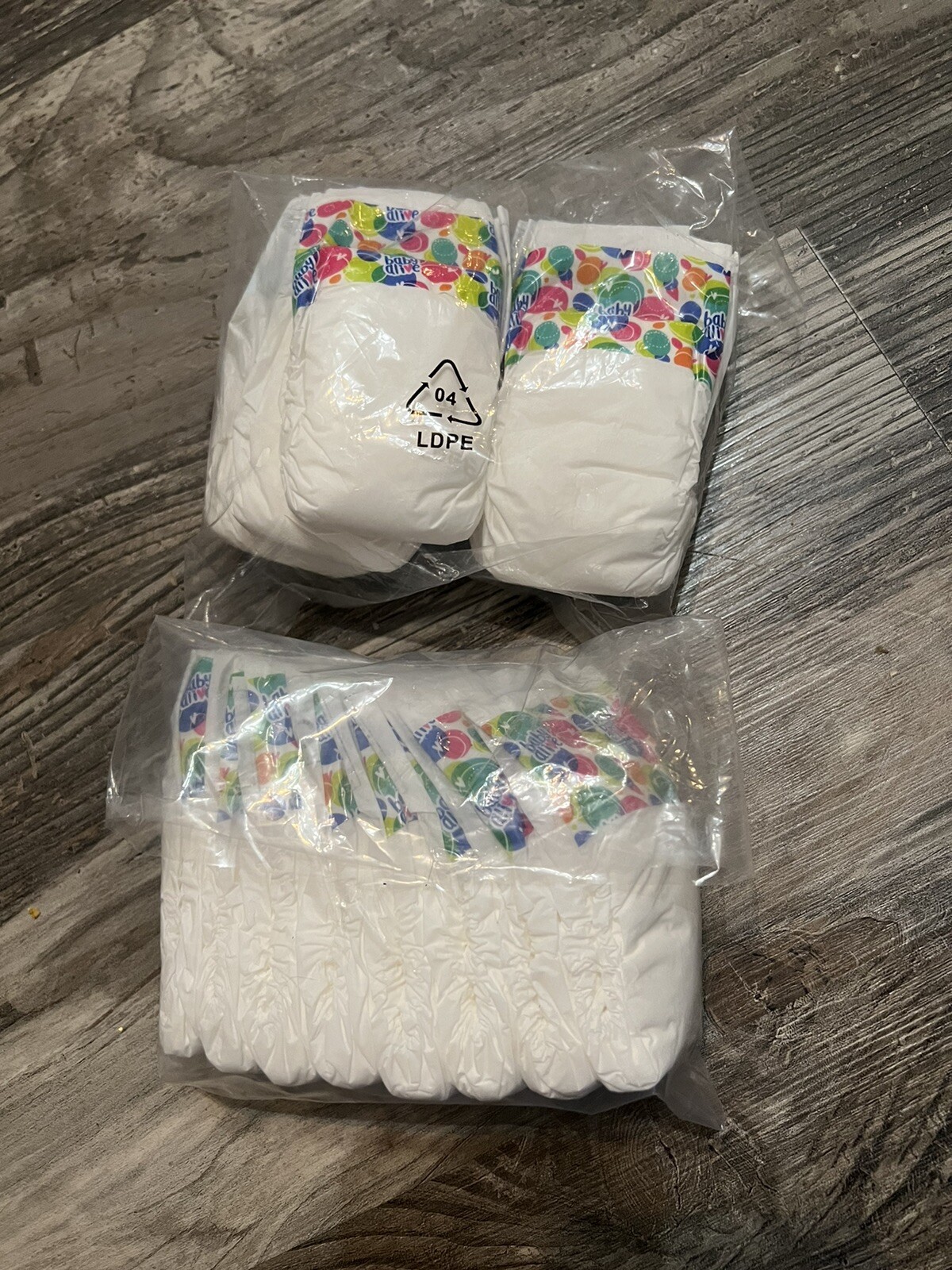 Hasbro Baby Alive Accessory Lot Of 12 Diapers eBay