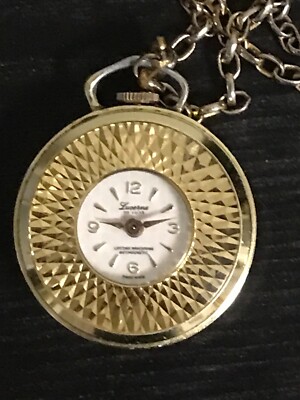 Vintage Swiss Made Lucerne Wind Up Pendant Watch Vintage Lucerne Pendant Watch Women Swiss Made Manual Wind  main image 3