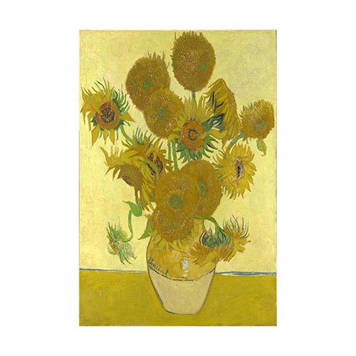 Vincent van Gogh sunflowers Hand-painted Oil Painting Wall Art - Picture 3 of 6