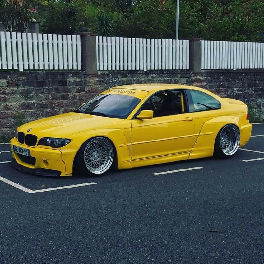 BMW e46 facelift coupe wide body kit (LCI) eBay