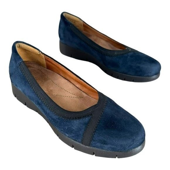 Clarks Artisan Women’s 7 Navy Blue Daelyn Hill Sl… - image 5