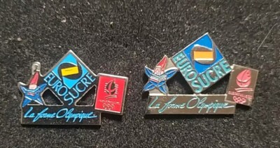 Pin's JO Albertville 92 - Jeux Olympiques Zamac Signé Arthus Bertrand (rare)