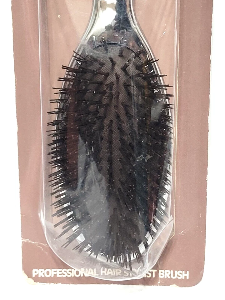 Vtg 1982 VIDAL SASSOON 9" Professional Hair Stylist Brush New/Sealed Hong Kong - Image 4 of 4