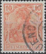 Timbre Allemagne 120 o - 86840GB