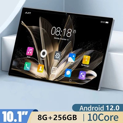 XYLORE New Tablet 10. 1 inch 8G+256G ROM Android 12 Wifi 5G/4G Dual SIM Bundle Keyboard