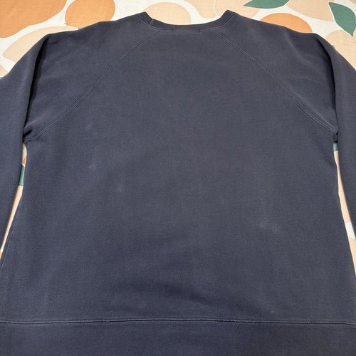Sudadera DE COLECCIÓN Ralph Lauren Bandera Americana Para Hombre Mediana Azul Marino Polo Deportivo - Imagen 6 de 12