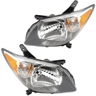 Headlights Front Lamps Pair Set for 03-04 Pontiac Vibe Left & Right
