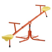 Kids Seesaw 100 lbs Load Capacity per Seat Sit Spin Teeter Totter 4-prong