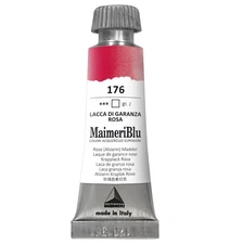 MaimeriBlu Superior Watercolor Paint 12ml-Rose Alizarin Madder - 5A0029RM-1GD5T