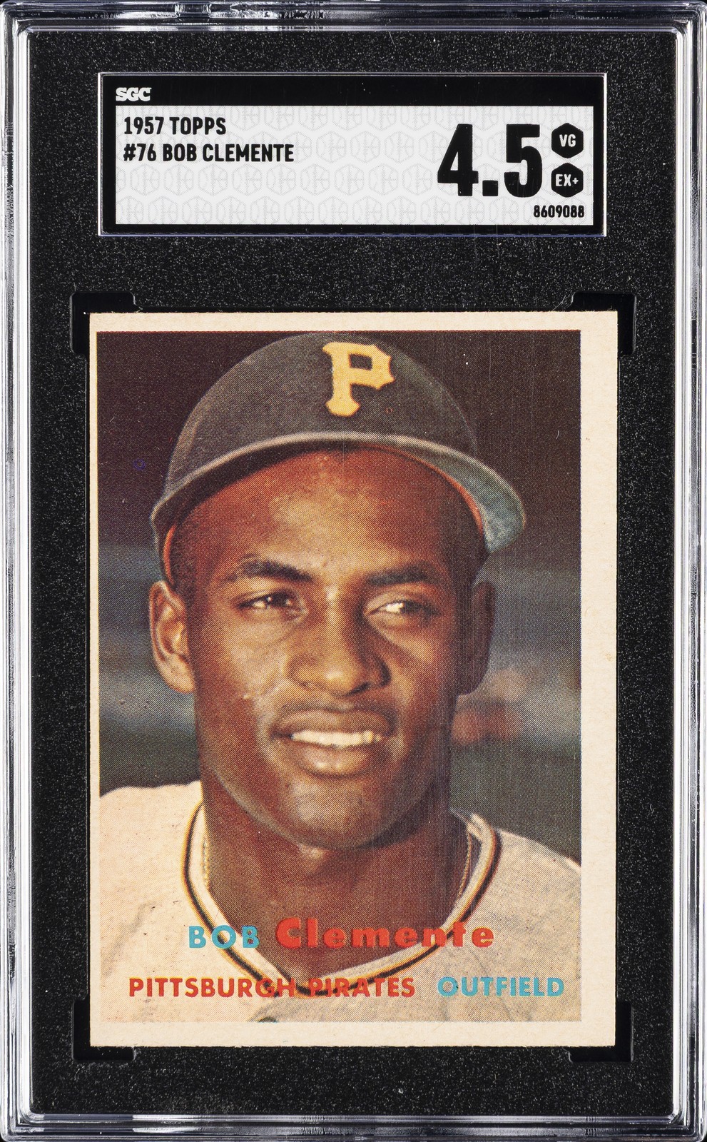 1957 TOPPS #76 BOB CLEMENTE SGC 4.5