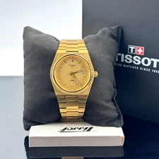 Tissot PRX Gold 40mm Quartz Stainless Steel Men's Watch T137.410.33.021.00