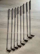 Rare Ping ISI Becu Beryllium Copper Stiff Iron Set Black Dot Shaft Z-Z65 8 Club