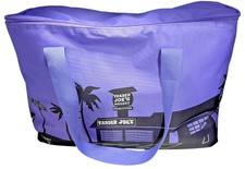 Trader Joe's Lavender Purple Insulated Reusable Cooler Bag