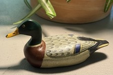 Big Sky Carvers Handcrafted Wooden Mallard Du...