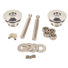 Quik Latch QL-50L-LP-P Polished Locking Low Profile Hood Pins