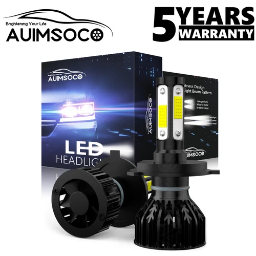 For Toyota Tacoma 2001-2015 Combo LED Headlight High Low Light Bulbs 6500K White