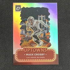 2024 Panini Donruss Optic Football Max Crosby Uptowns “CASE HIT” Raiders # 22