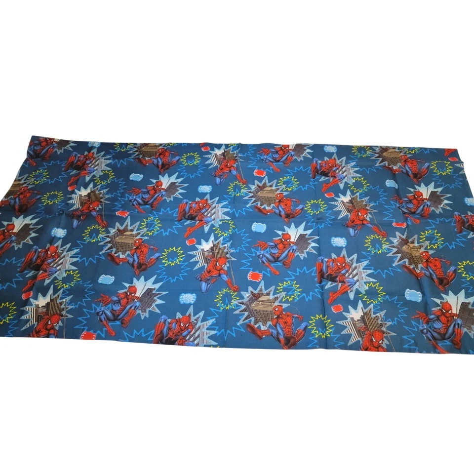 Tela de algodón Spiderman Marvel Springs Creative 2010 azul cómic 23 x 43 Foto 2 de 4