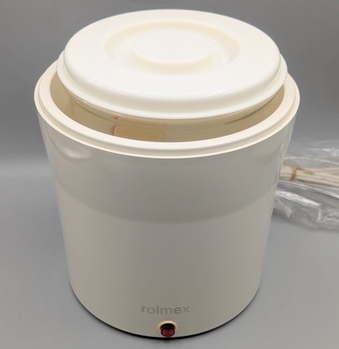 Rolmex Model R Serie 2000 Electric Yogurt Maker with 2-Quart Container OPEN BOX - Afbeelding 2 van 14