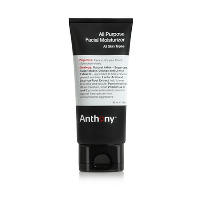 Anthony All Purpose Facial Moisturizer 3 fl oz All Skin Types AHA Vitamins NEW