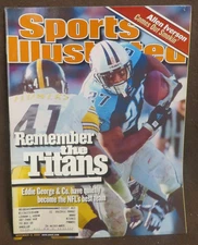 3514 SPORTS ILLUSTRATED NOVEMBER 13 2000 EDDIE GEORGE REMEMBER THE TITANS