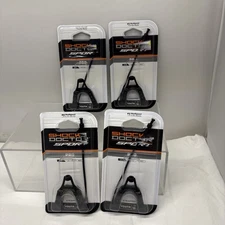 4 X Shock Doctor YOUTH 10 & Under Mouth Guard Pro Strapped Works w Braces (B33