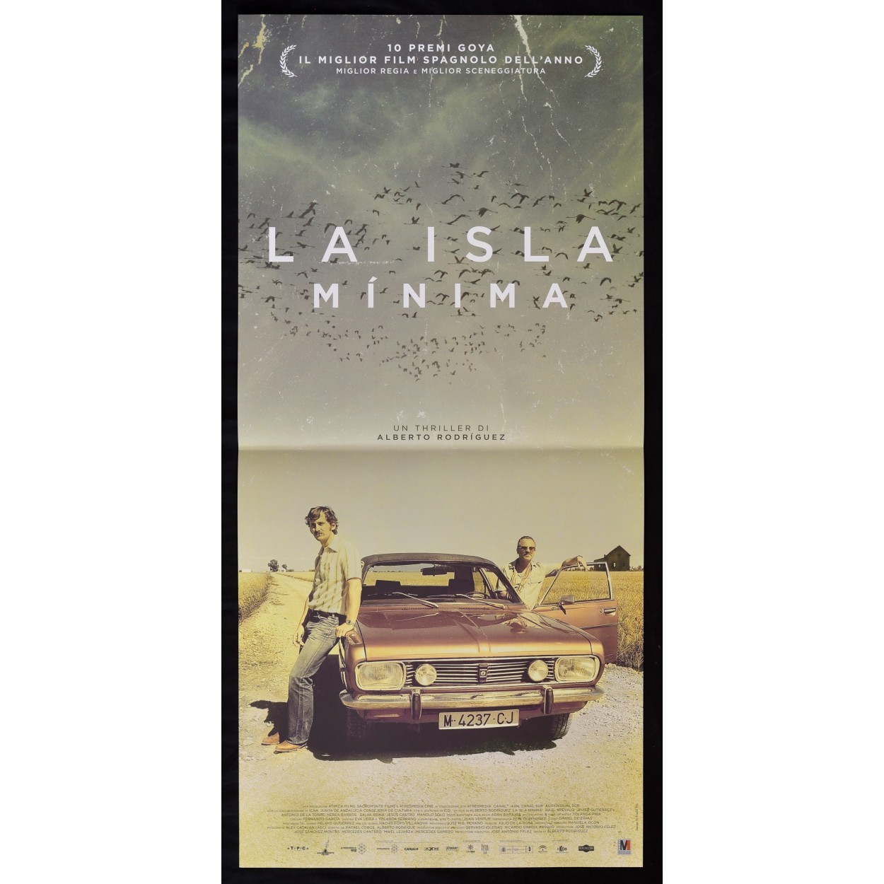 Locandina originale film La isla mínima (2014) - Regia di Alberto Rodríguez Librero