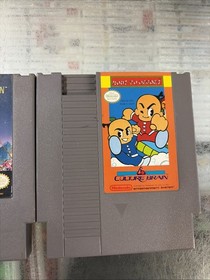 Double Dragon 2 & Kung Fu Heroes Bundle Nintendo NES Video Game Cartridge