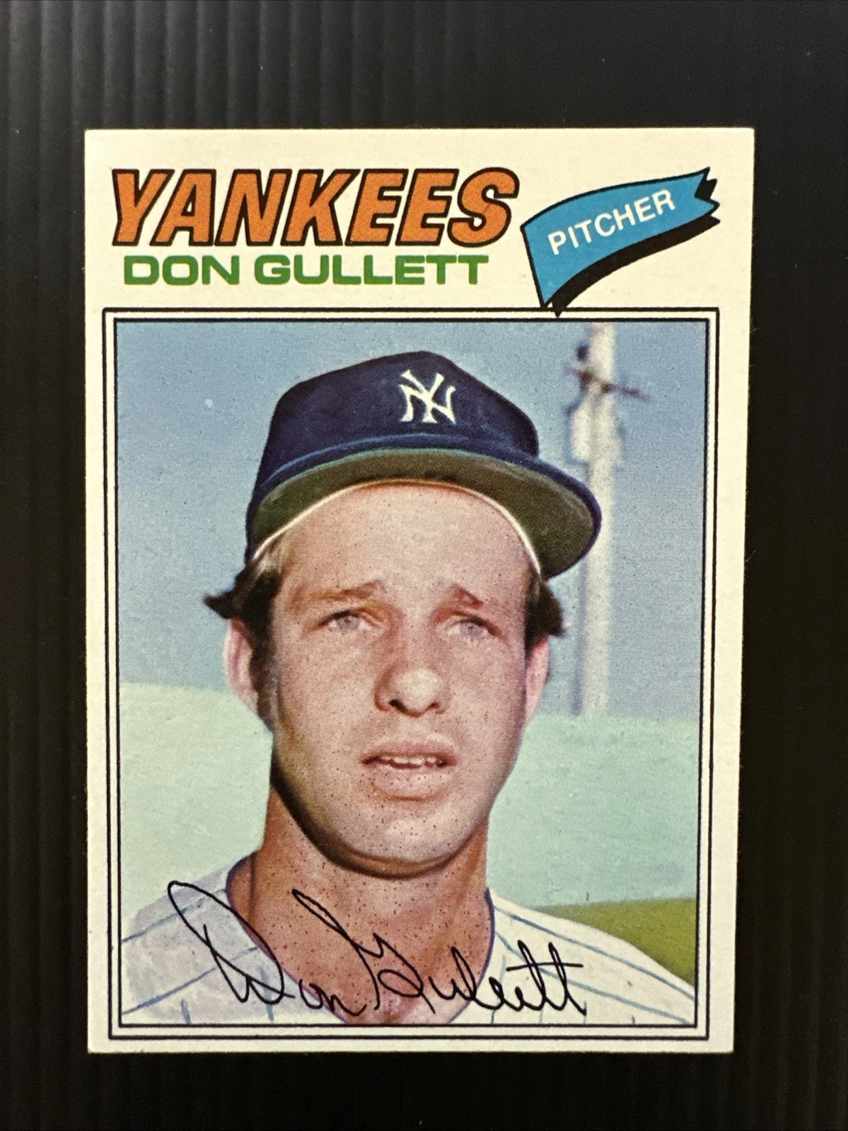 1977 TOPPS #15 DON GULLETT NEW YORK YANKEES NM *Hot Corner Vintage*